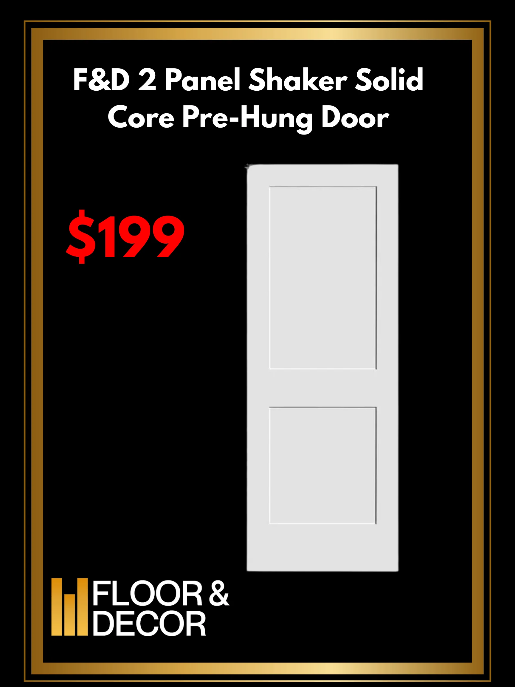 Solid Core Pre-Hung Doors 80"