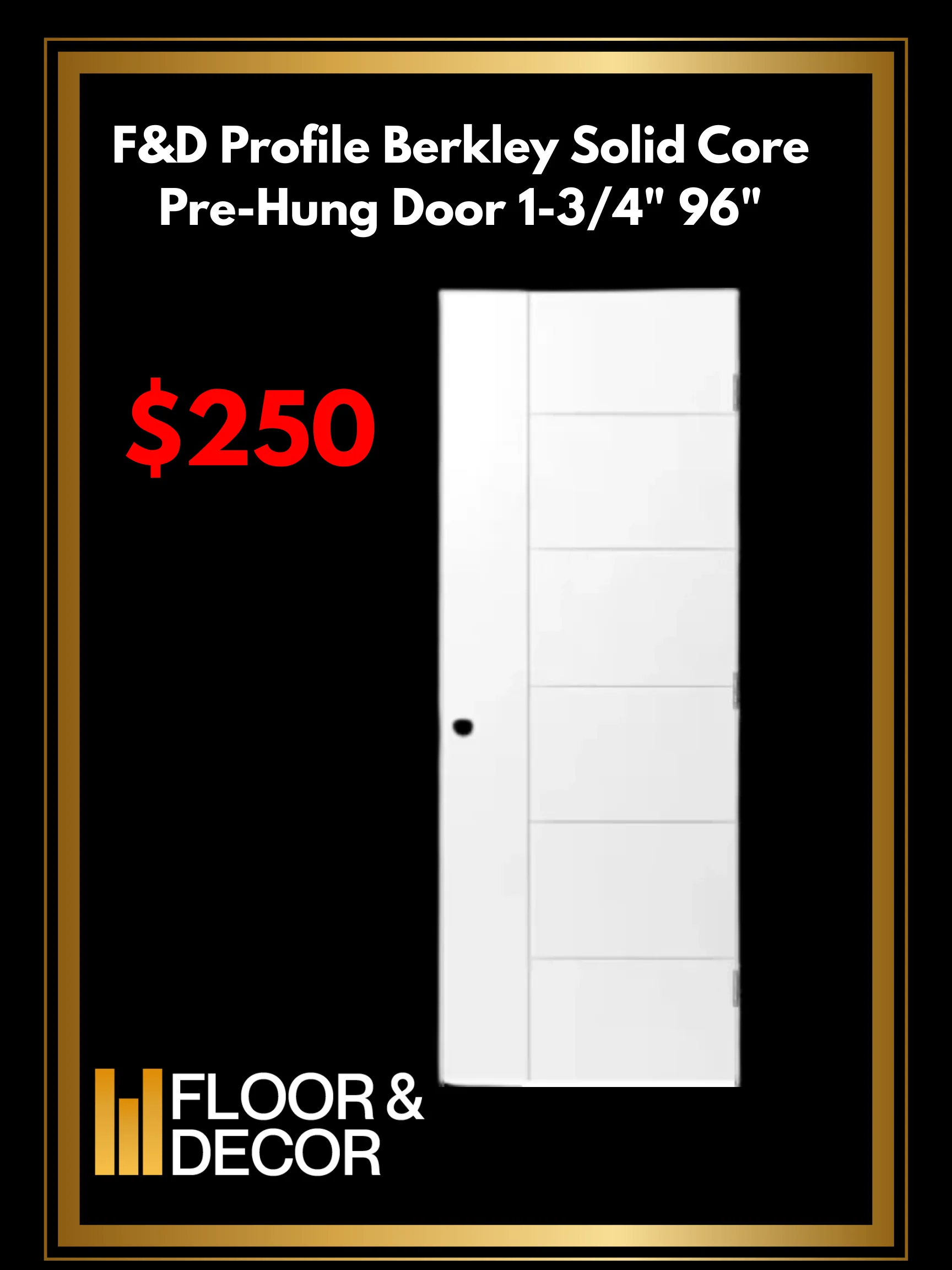 Solid Core Pre-Hung Doors 84" 90" & 96"